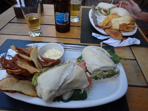 Our first Argentina meal.